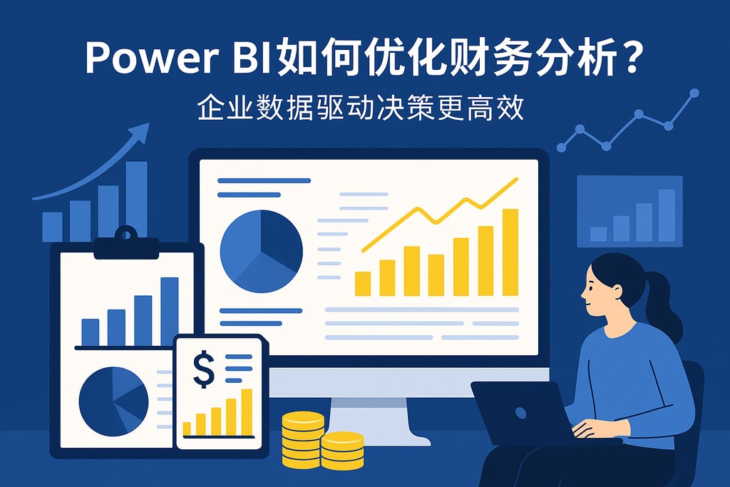 Power BI如何优化财务分析？企业数据驱动决策更高效